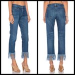 3x1 💕💕 Straight Crop Fringe Jean Button Fly High Waisted Cropped ~ Lima 27 NWT Photo 6