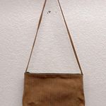 Dusky Robin Brown Striped Leather Purse Tan Photo 0