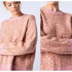 &merci &MERCI 100% mohair animal print sweater. S Photo 1