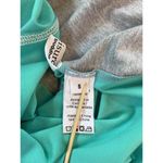 Neon Buddha Shirt‎ Womens Small Turquoise Gray White Color Block Active Top Yoga Photo 6