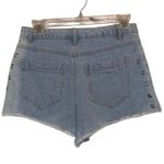 Dainty Hooligan Dainty Holligan Light Wash Distressed Denim Cutoff Short Shorts Photo 2
