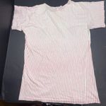 Vintage 90S/Y2K CottageCore Striped Floral Grandma Shirt Size Large Photo 1