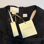 Cynthia Rowley  Black 100% Silk Sleeveless Sheath Dress New Size 10 Chic Trendy # Photo 5