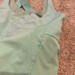 Lululemon cross straps tank top, Sz 6, Mint green Photo 9