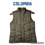 Columbia  women quilted puffer vest jacket brown size XS Photo 1