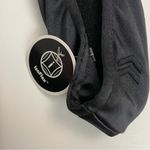 Isotoner  Slippers Flat Slip Resistant Stretch Padded Bow Satin Black Medium Photo 3