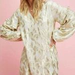 Jen's Pirate Booty NWT  Rising Star Mini Dress in Gold Size XS Photo 0