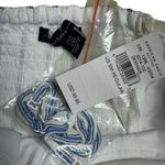 American Eagle  Outfitters White Striped Wide Leg Jumpsuit | U.S. Woman’s Small Photo 6