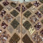 Mac Duggal  5472 Shades of Pink Beaded Sequin Midi Sheath Dress – Size 12 Photo 7