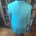 Soma lightweight blue drape knit XS loungewear cardigan Blue Photo 2