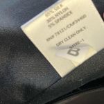 Eileen Fisher Jacket Black Stand Collar Shaped Open Front Blazer Sz 8P EUC Silk Photo 7