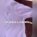 Aerie  Lavender Button Down Shirt Photo 4