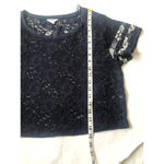Map To Mars short sleeve cropped Floral lace top
Size L Photo 5