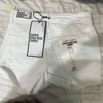 Francesca's white jean shorts Photo 1