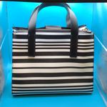 Kate Spade  BLACK  / WHITE STRIPE CROSSBODY SATCHEL Photo 7