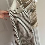 Windsor Black and white stripped  dress small Photo 2
