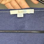 BODEN Silk Linen Blend Tie Front Sweater Knit Top US Size 16 Classic Lagenlook Photo 3