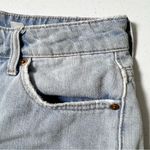 Divided H&M Light Wash Distressed High Waist Jean Shorts Photo 3