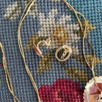 Vintage Cameo Earrings Pin Necklace Brooch Costume Jewelry Gold Photo 4