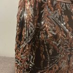 Dress the Population NWT Emmalyn Sequined Midi Dress Rose Gold Multi Size XS Photo 4