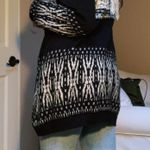 Style & Co Long Black Fringe Cardigan  Photo 2