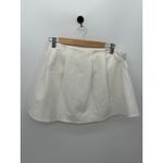 ZARA White Pleated Strapless Top Size S Lined Viscose Minimalist Photo 1