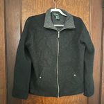 Ralph Lauren Lauren  Boiled Wool Zip Front Jacket M Photo 1