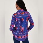 Monsoon LONDON L Alina Beaded Top in Lenzing™ Ecovero™ Blue Photo 2