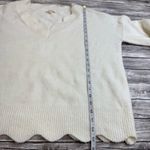 ee:some Women's Fuzzy Sweater M/L Med Medium Lg Large Ivory Cream Off White Warm Photo 8