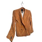 SMYTHE Tan Desert Double Breasted Tuck In Blazer Jacket Chic Western Size XS/S Photo 6