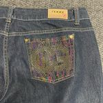 COOGI  Women's Slim Straight Leg Embroidered Pockets Dark Wash Jeans Size 20W Photo 5