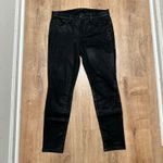 joe's jeans | Women's Jet Black High Rise Skinny Ankle Shine Coated Jeans, 30 Photo 2