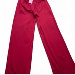Edikted  Jayla Slouchy Pants Burgundy XS w pockets cotton Photo 3