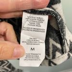 Jolt  Women Black & White Chevron Southwestern Sleeveless Vest Size M Photo 6