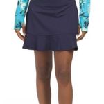 Tommy Bahama Golf Women's Active Skort Flounce Skirt Golf Navy Blue Large Photo 0