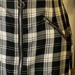 Rue 21  Black and White Plaid Mini Skirt Photo 2