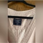 Abercrombie & Fitch  Womens Jumpsuit Pink V-Neck Short Sleeve Belted Casual Photo 1