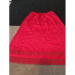 Vanity Fair Vintage  Women's Slip Under Garment Size Small Red Photo 3