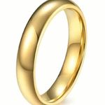 4mm Domed Polished Stainless Steel Photo 0