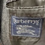 Burberry Vintage  Charcoal Wool Jacket Photo 5