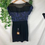 BCBGeneration mesh top color block dress 4 Photo 3