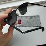 Ray-Ban Unisex Polarized RB3716 Clubmaster Metal Photo 6