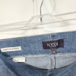 NYDJ  Size 12 Jeans‎ Alina Pull On Ankle Denim Blue Straight Leg High Rise 923 Photo 2
