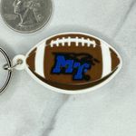 Middle Tennessee State Blue Raiders Football Keychain Keyring Photo 4