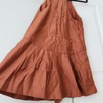 Anthropologie Sleeveless V-neck Pinafore Romper, Size S Photo 11