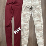 Victoria's Secret 2 ‎ PINK Compression V High Waist Full Length Legging, Size XS Photo 0