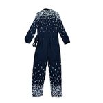 Anthropologie  Lilka Lakeshore Navy Blue Jumpsuit | U.S. Woman’s Small Photo 3