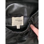 Aritzia Wilfred Free High Waisted Faux Leather Leggings Black Size M Minimalist Photo 2