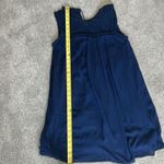 Tommy Bahama  Crinkle Shift Dress Lace Top Lined Summer Dress, Navy, XS, NWT Photo 11