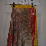 Amazon Red, Brown, And White Reversible Multi-use Skirt/Wrap/Dress Photo 1